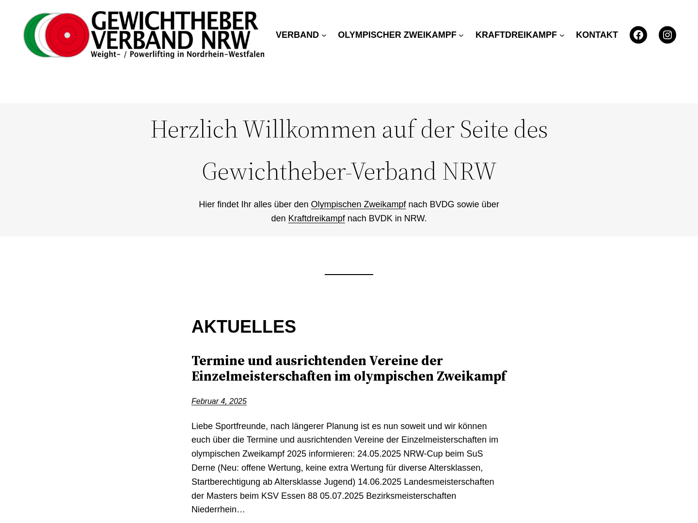 Gewichtheberverband Nordrhein-Westfalen (GVNRW)
