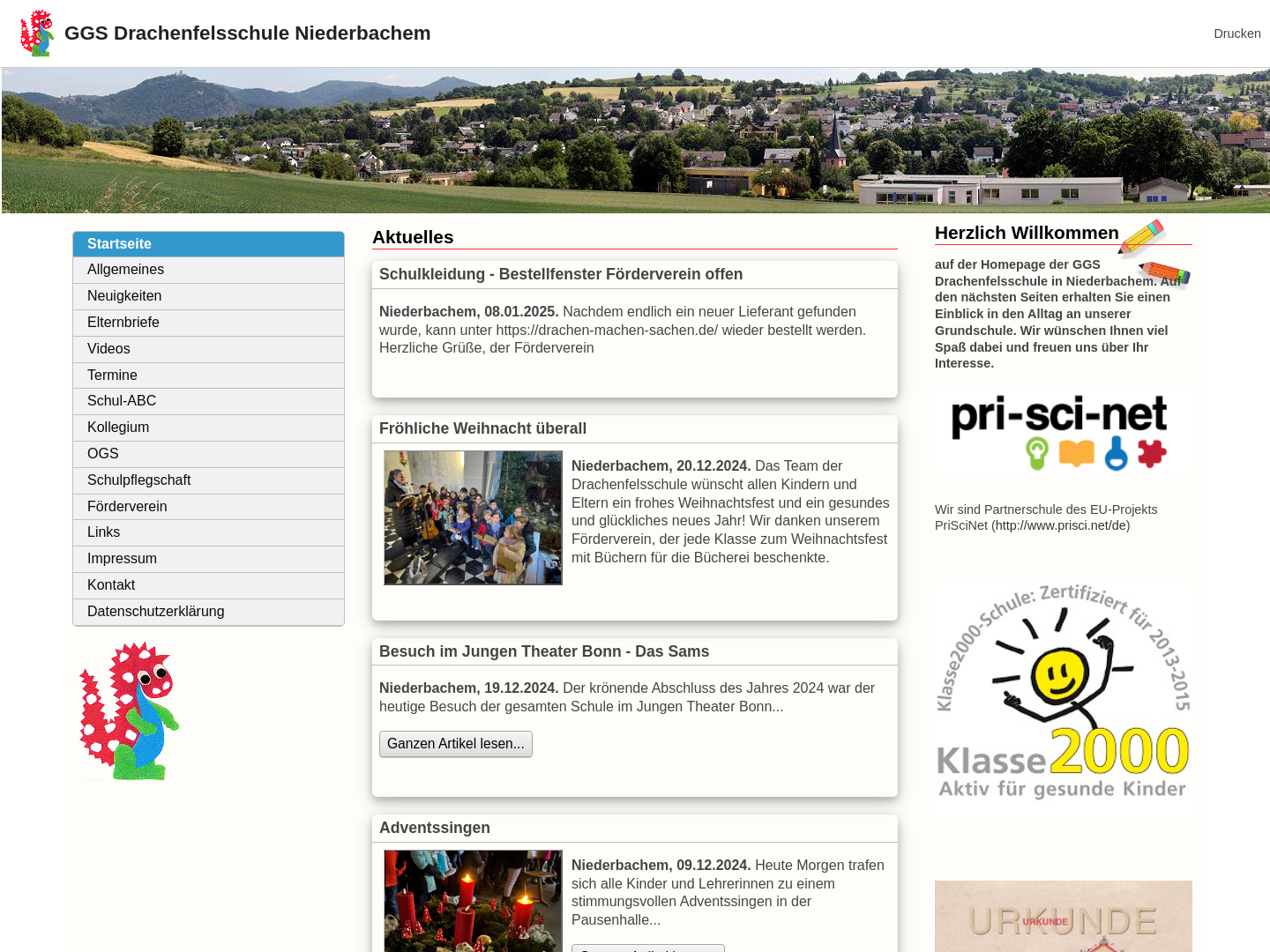 Gemeinschaftsgrundschule "Drachenfelsschule" Niederbachem