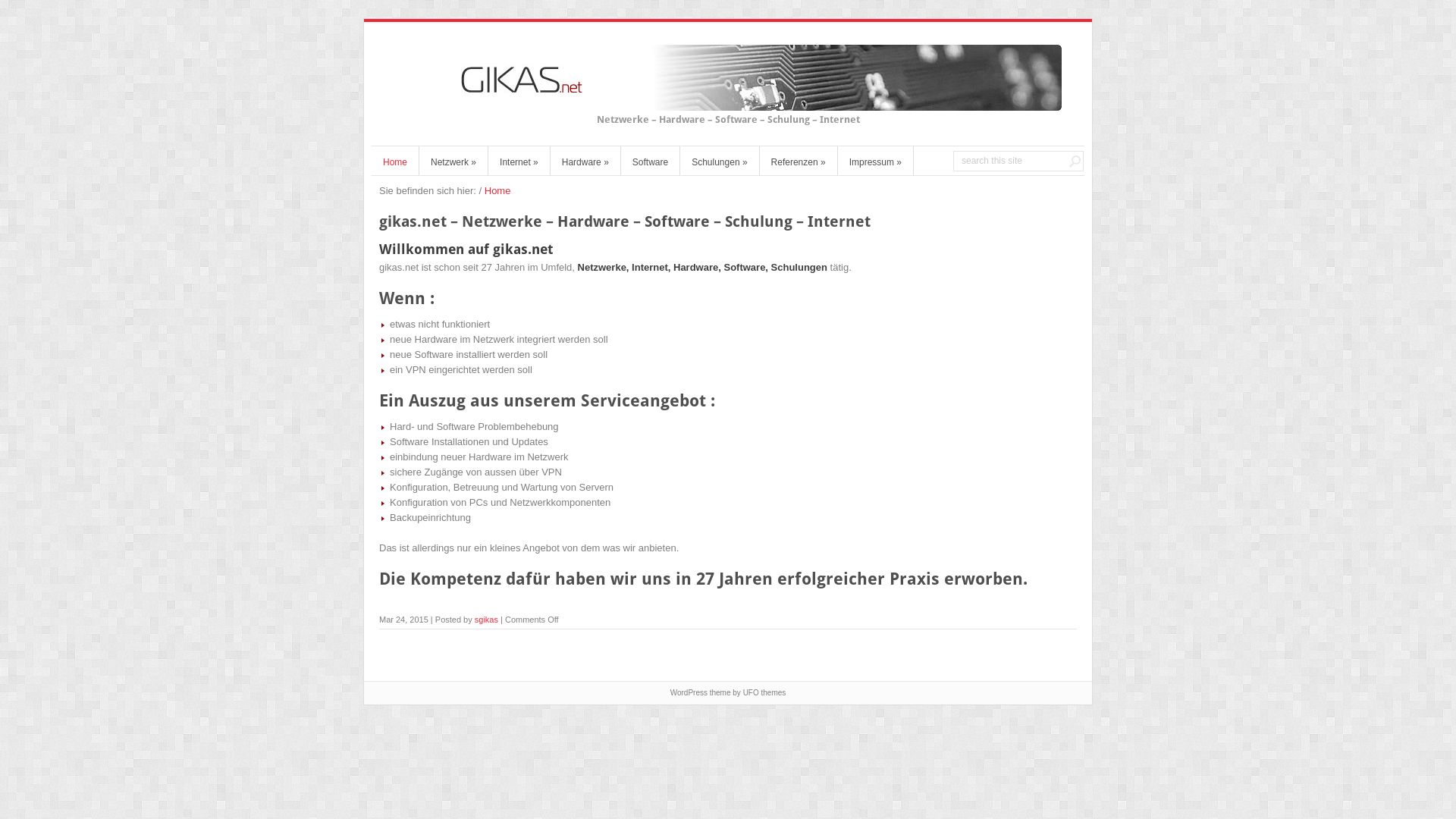 Gikas.net, Gikas Konstantin