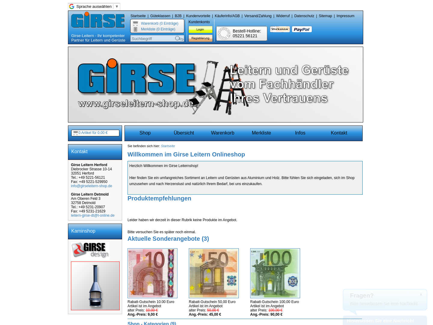 Girse Leitern