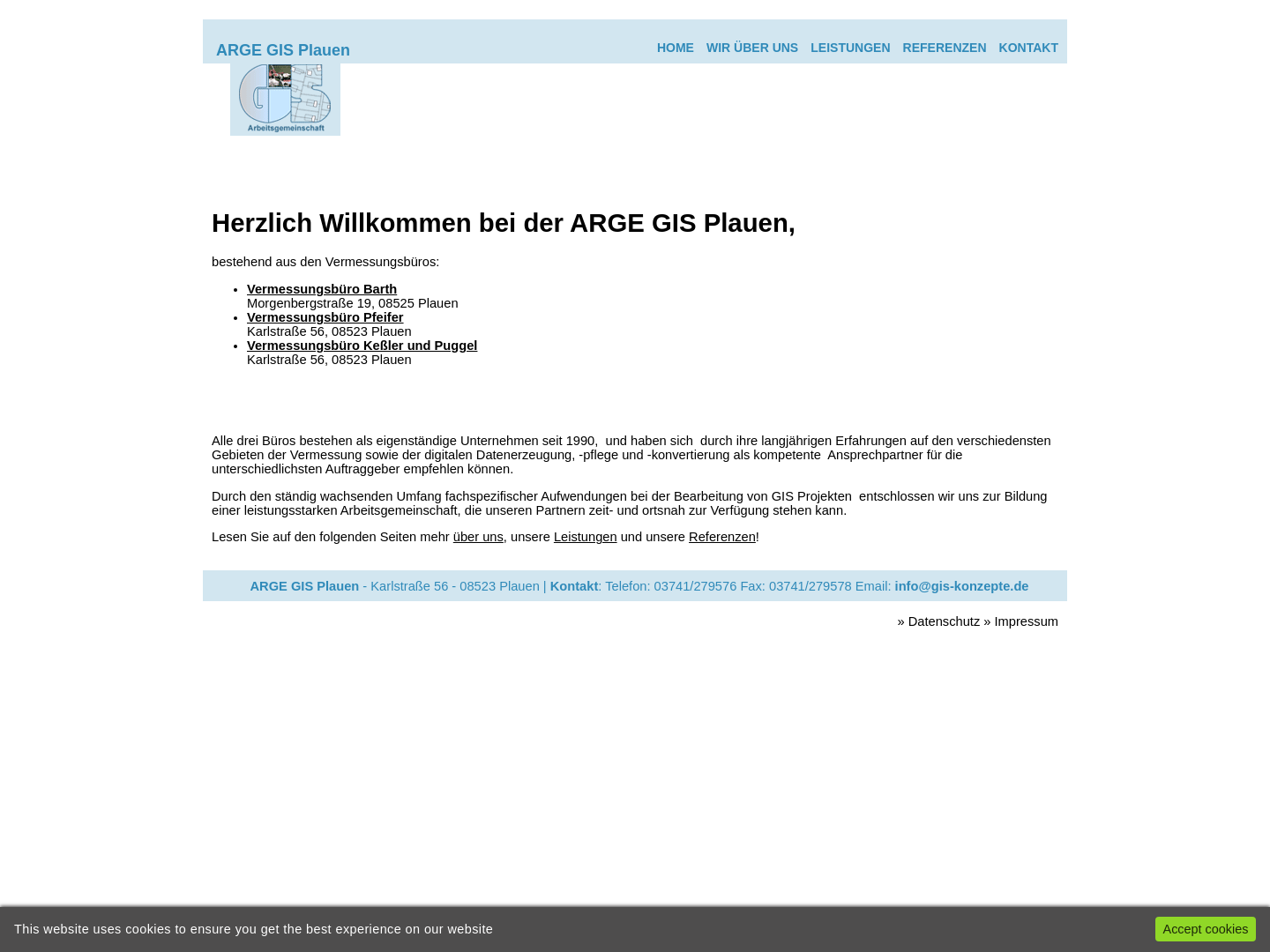 Arbeitsgemeinschaft GIS Plauen