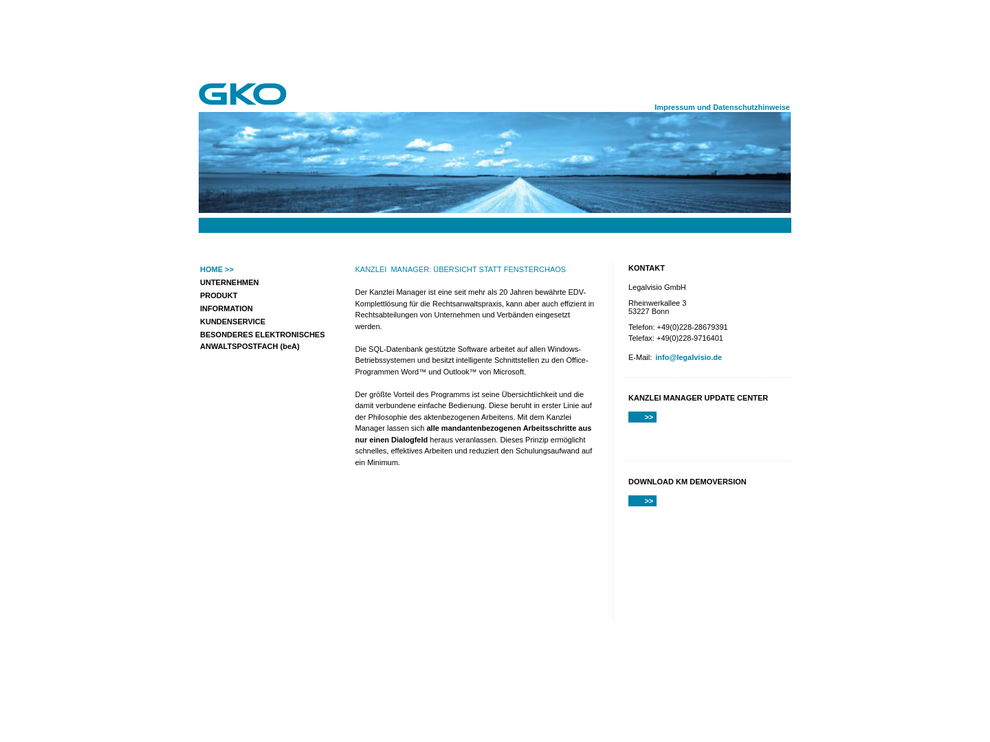 GKO - Gesellschaft für Kanzlei Organisation mbH, Köln
