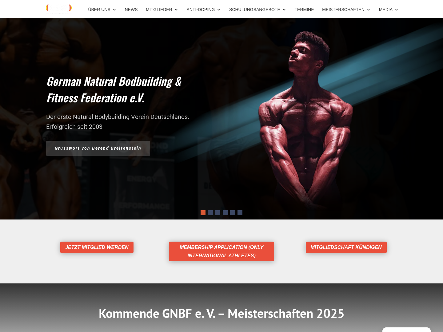 German Natural Bodybuilding & Fitness Federation (GNBF)