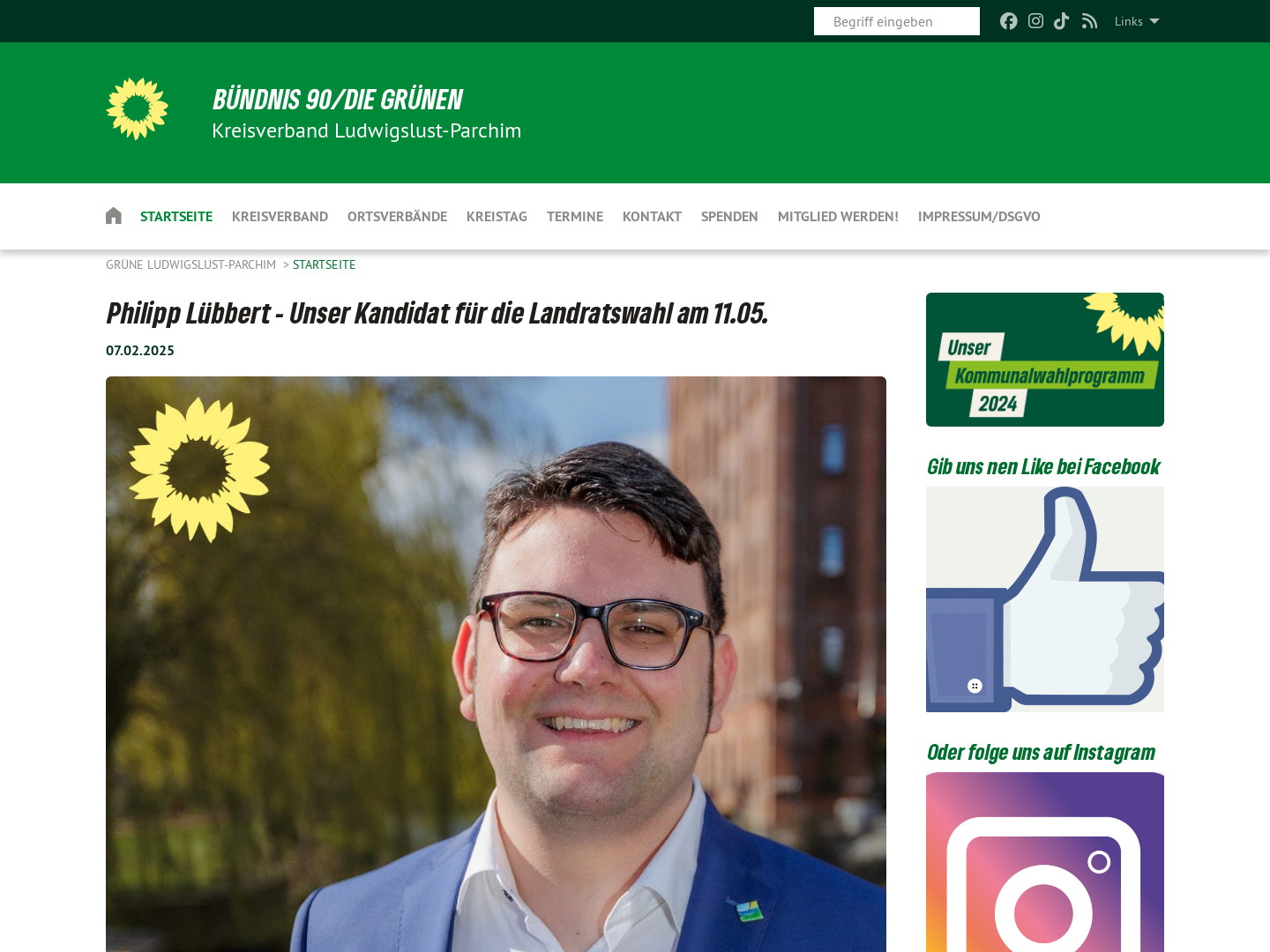 Bündnis 90/Die Grünen Ludwigslust - Parchim