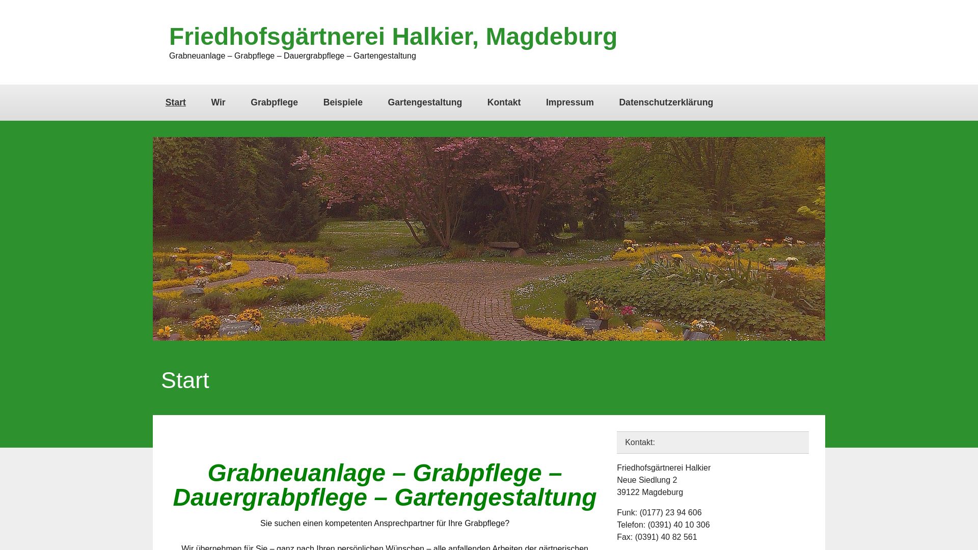 Friedhofsgärtnerei Halkier - Inh. Michael Halkier
