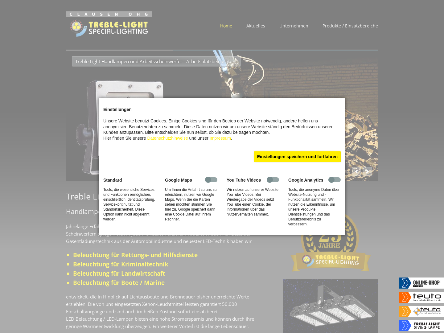 Treble-Light Speziallampen