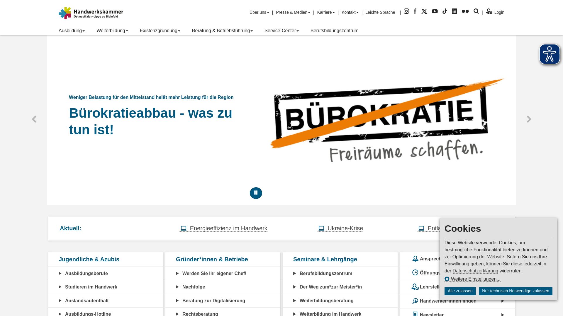 Handwerkskammer Ostwestfalen-Lippe zu Bielefeld