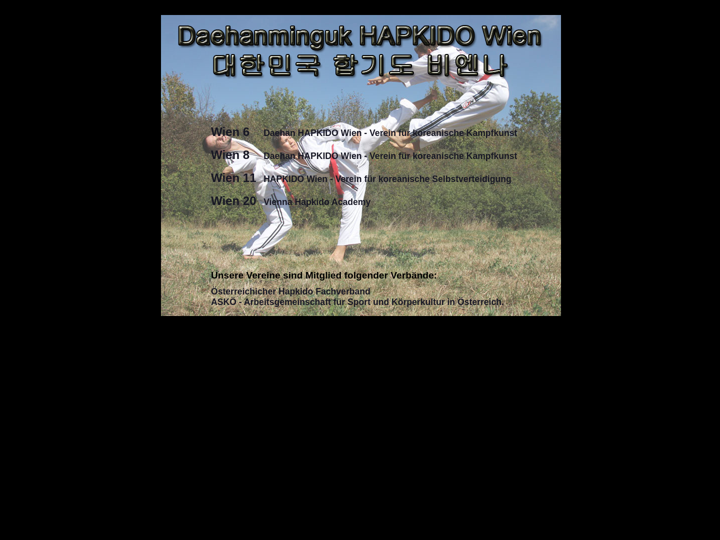 Hap Ki Do - Wien