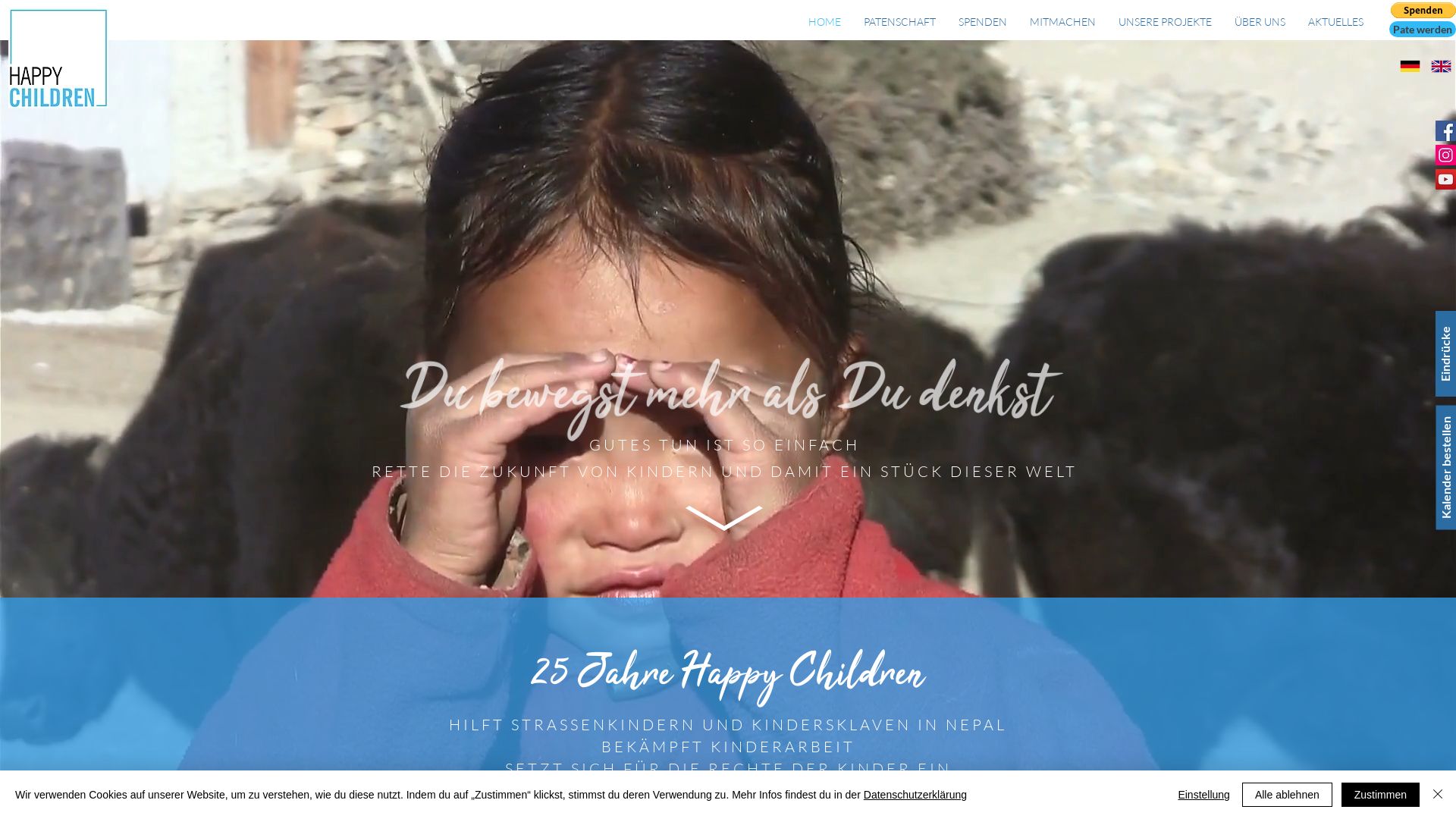 Happy Children e.V. - Hilfe für Straßenkinder in Nepal
