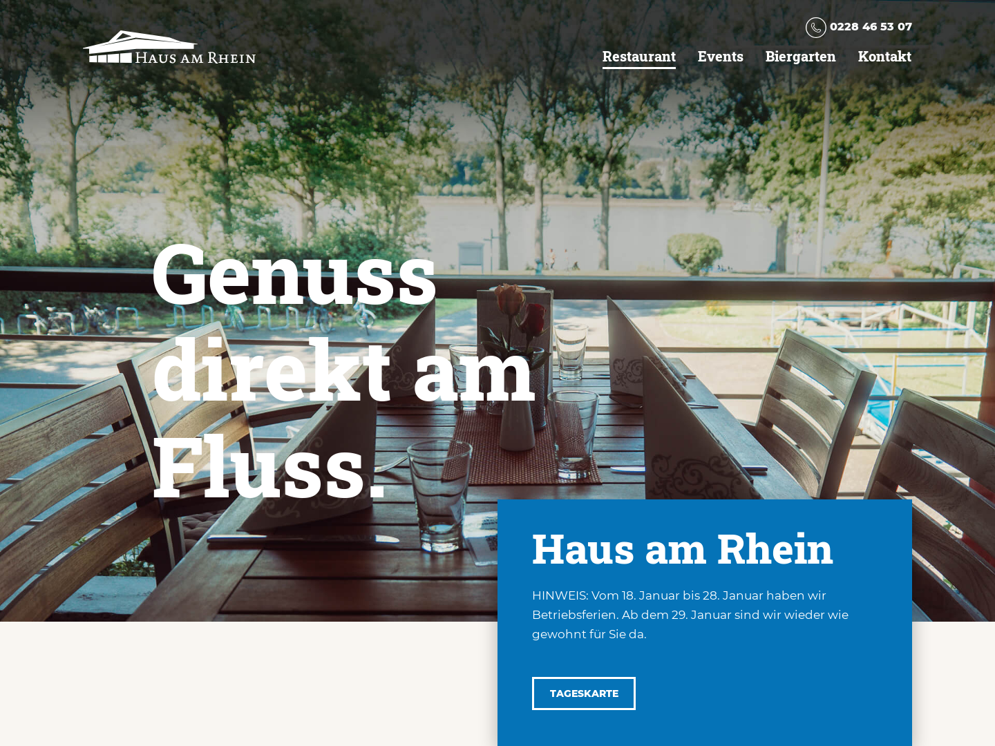 Restaurant Haus am Rhein