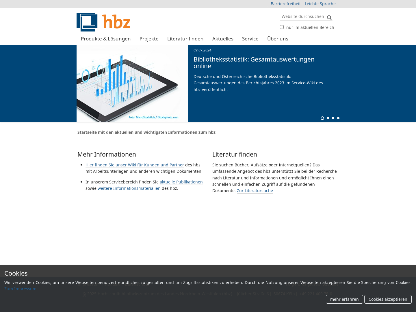 Hochschulbibliothekszentrum des Landes Nordrhein-Westfalen