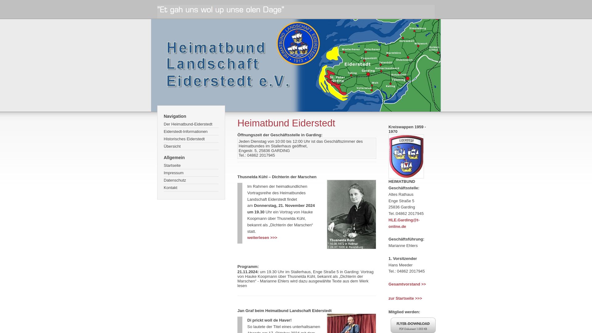 Heimatbund Landschaft Eiderstedt e.V