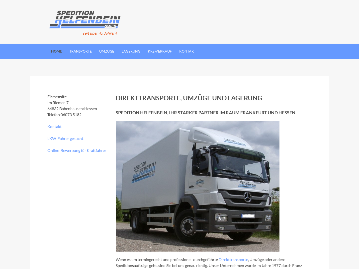 Spedition Helfenbein GmbH
