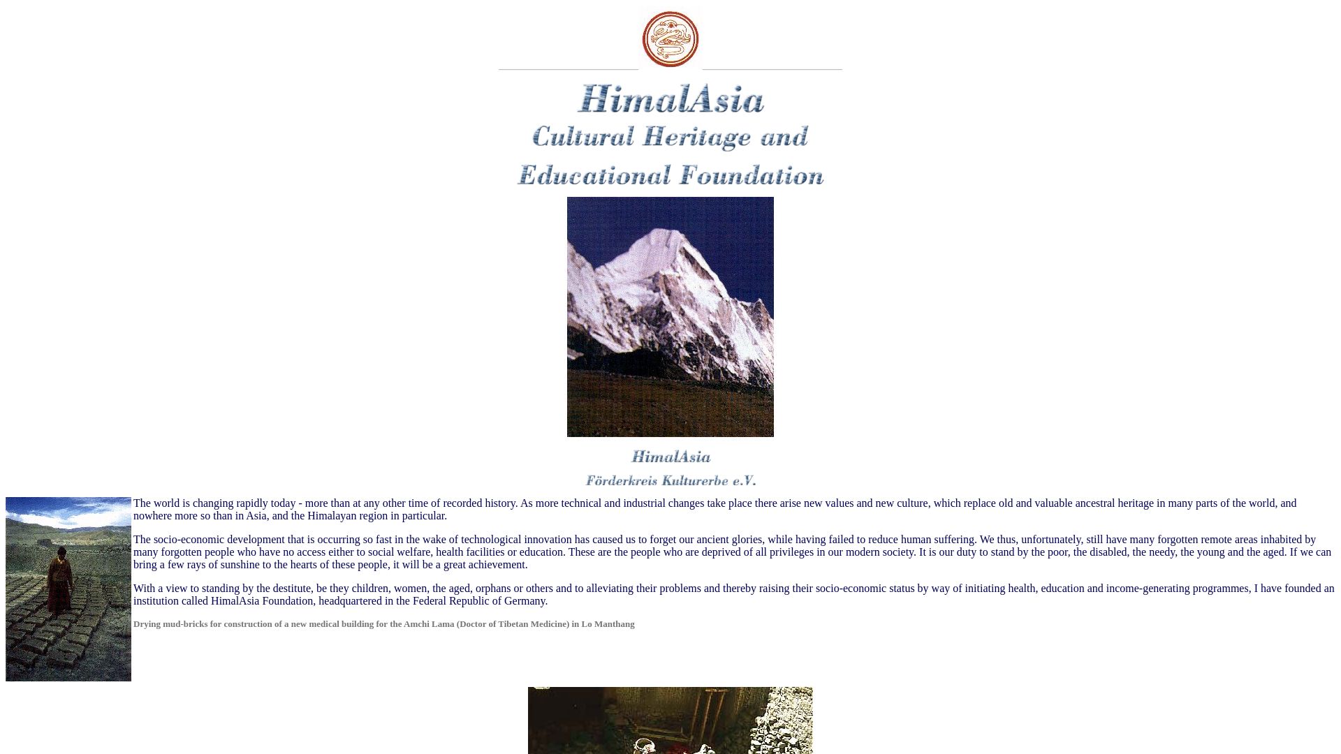 Himalasia - Cultural Heritage and Educational Foundation