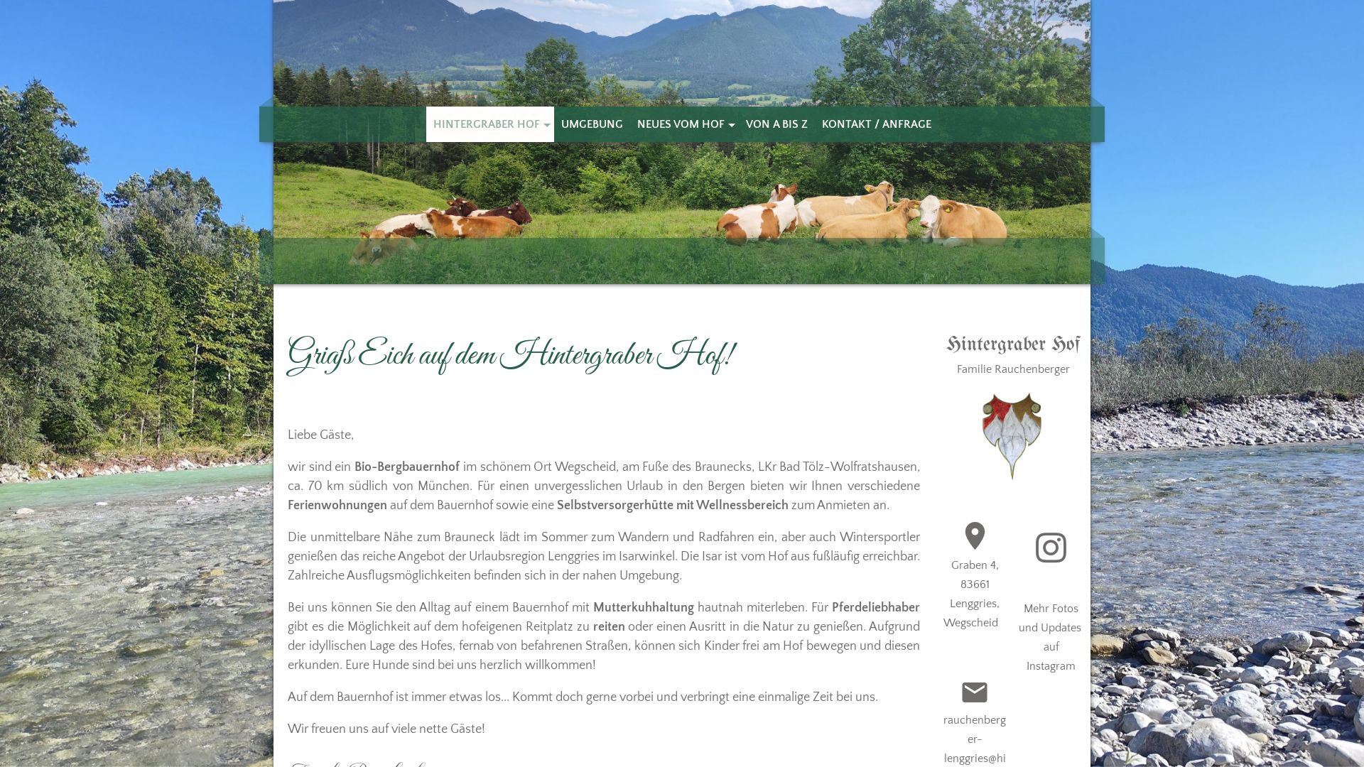 Ferien auf dem Bauernhof