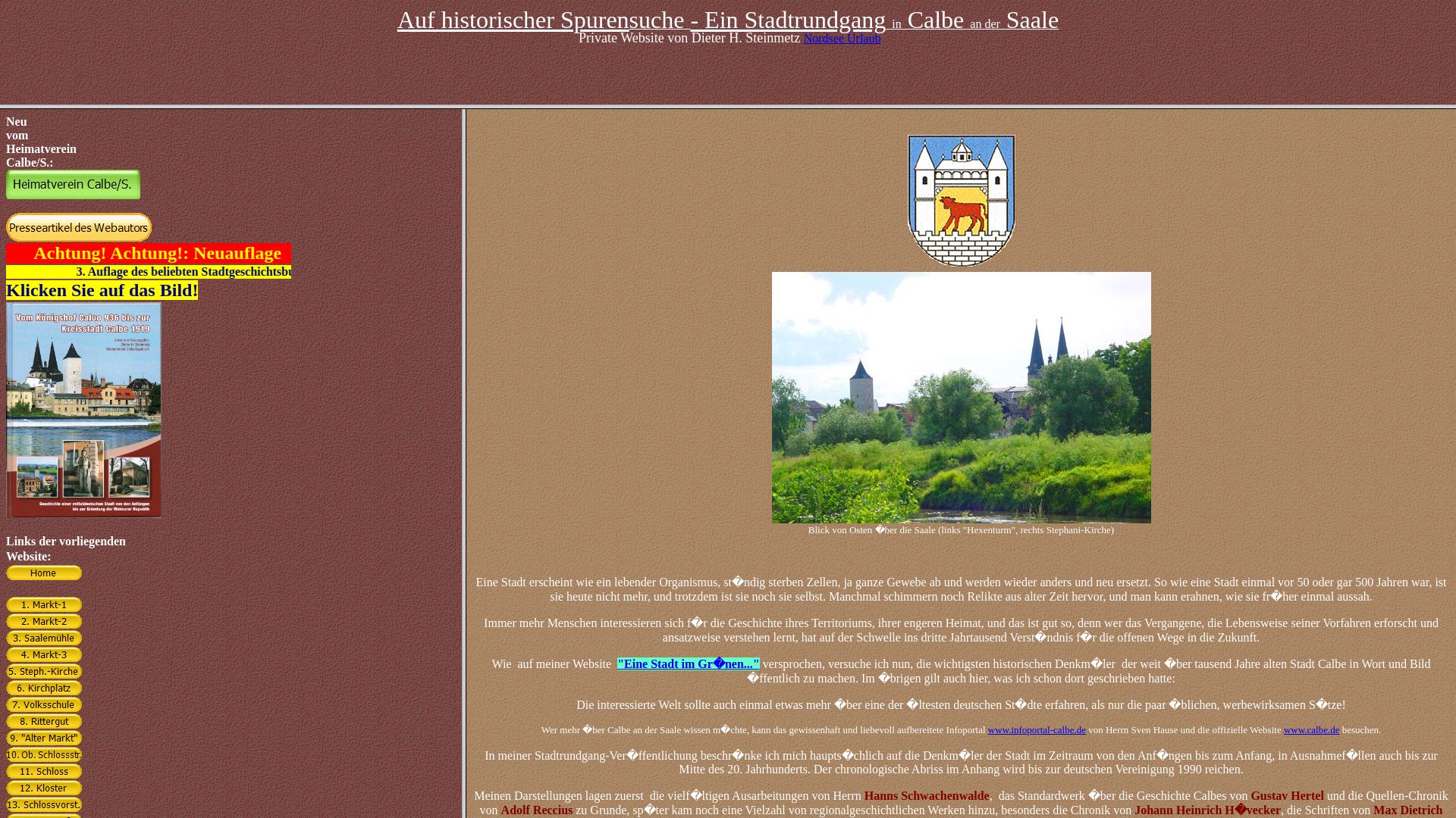 Historischer Stadtrundgang Calbe