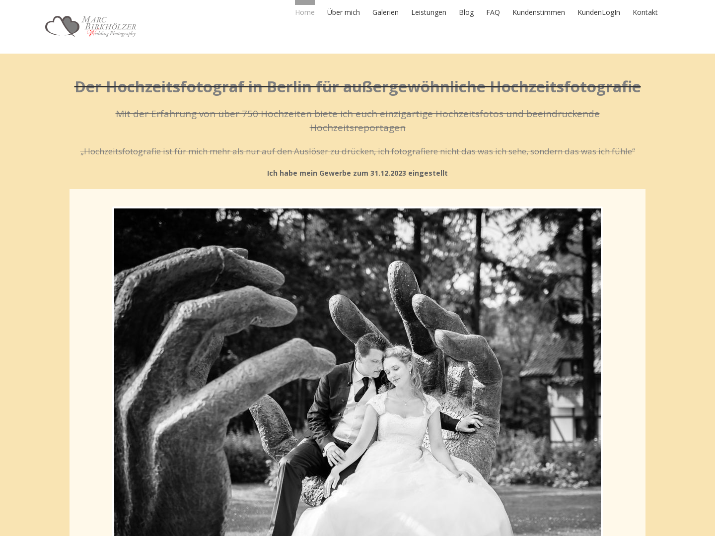 Marc Birkhölzer Hochzeitsfotografie