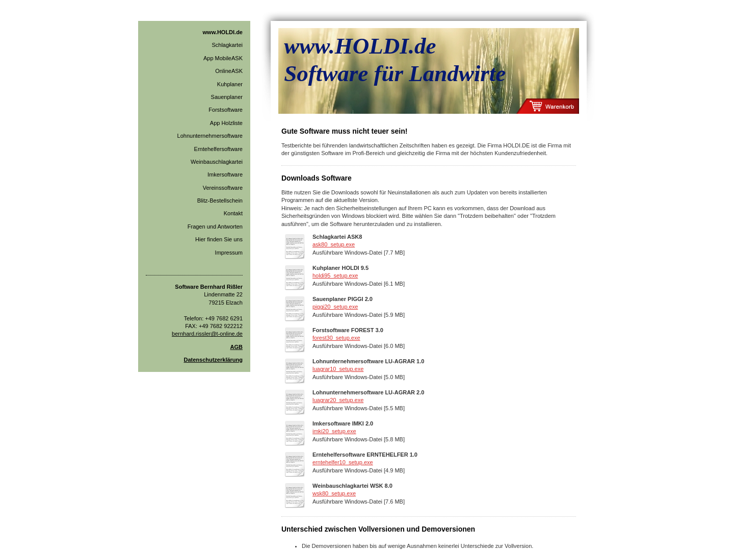 holdi.de - Software B. Rißler