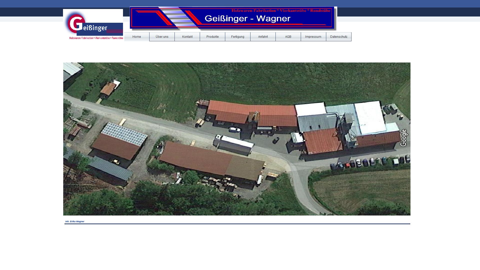 Geissinger Holzwaren-Fabrikation, Inh. Erika Wagner