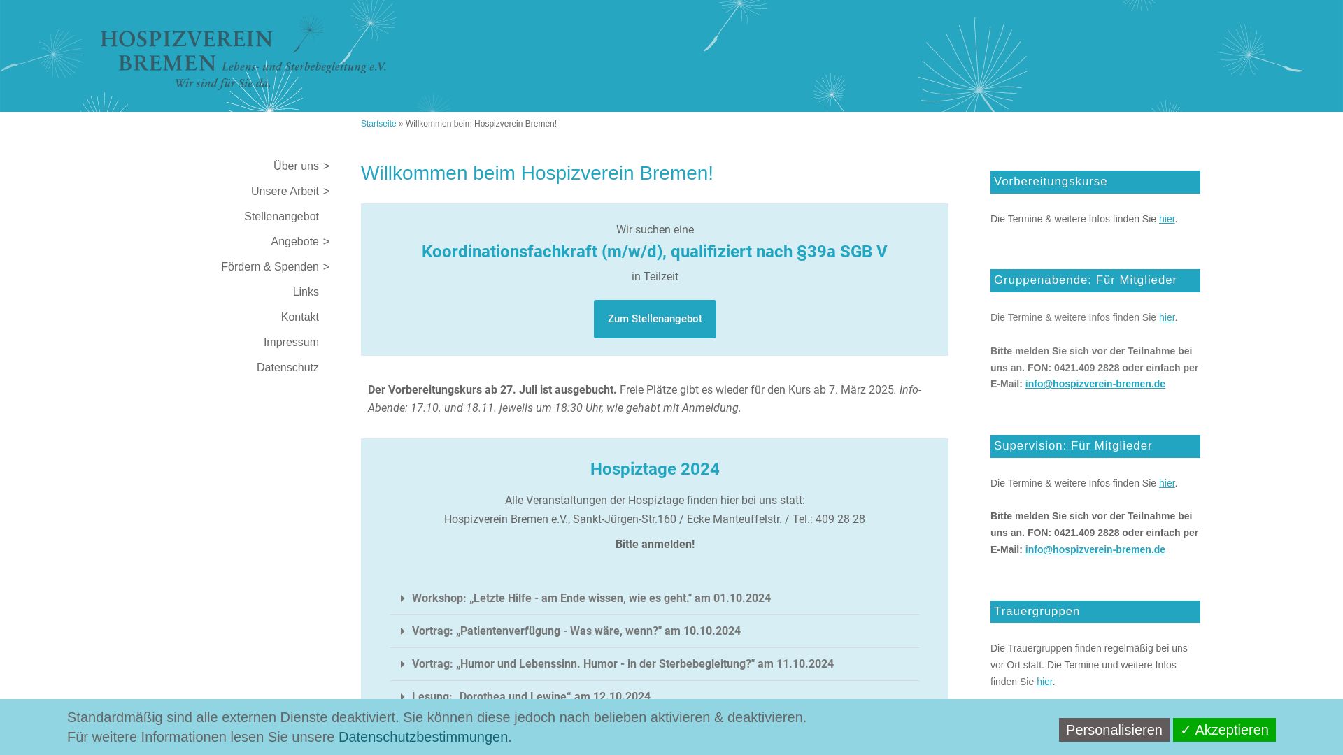 Hospizverein Bremen - Lebens- und Sterbebegleitung e. V.