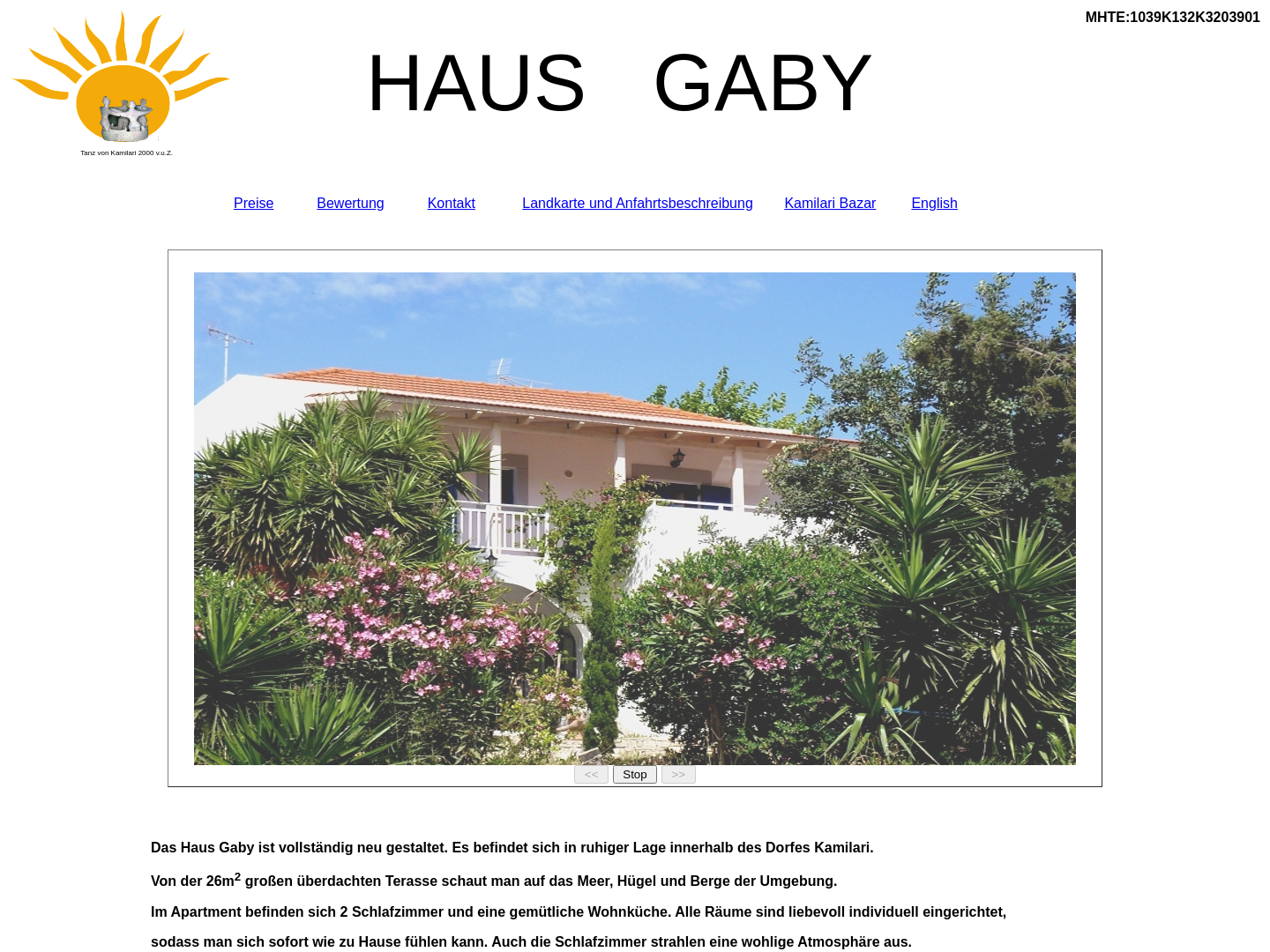 Haus Gaby, Kamilari