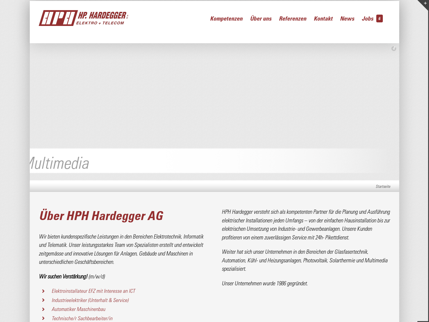 HP Hardegger AG - Elektro und Telecom