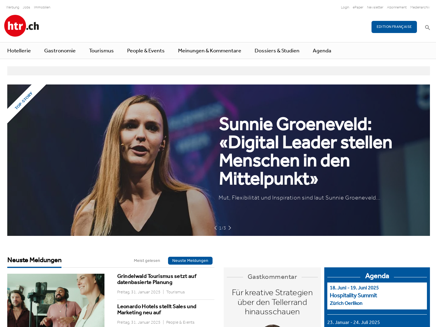 Hotel + Tourismus Revue