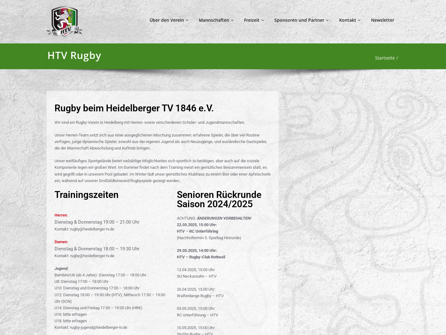 Heidelberger TV Rugby