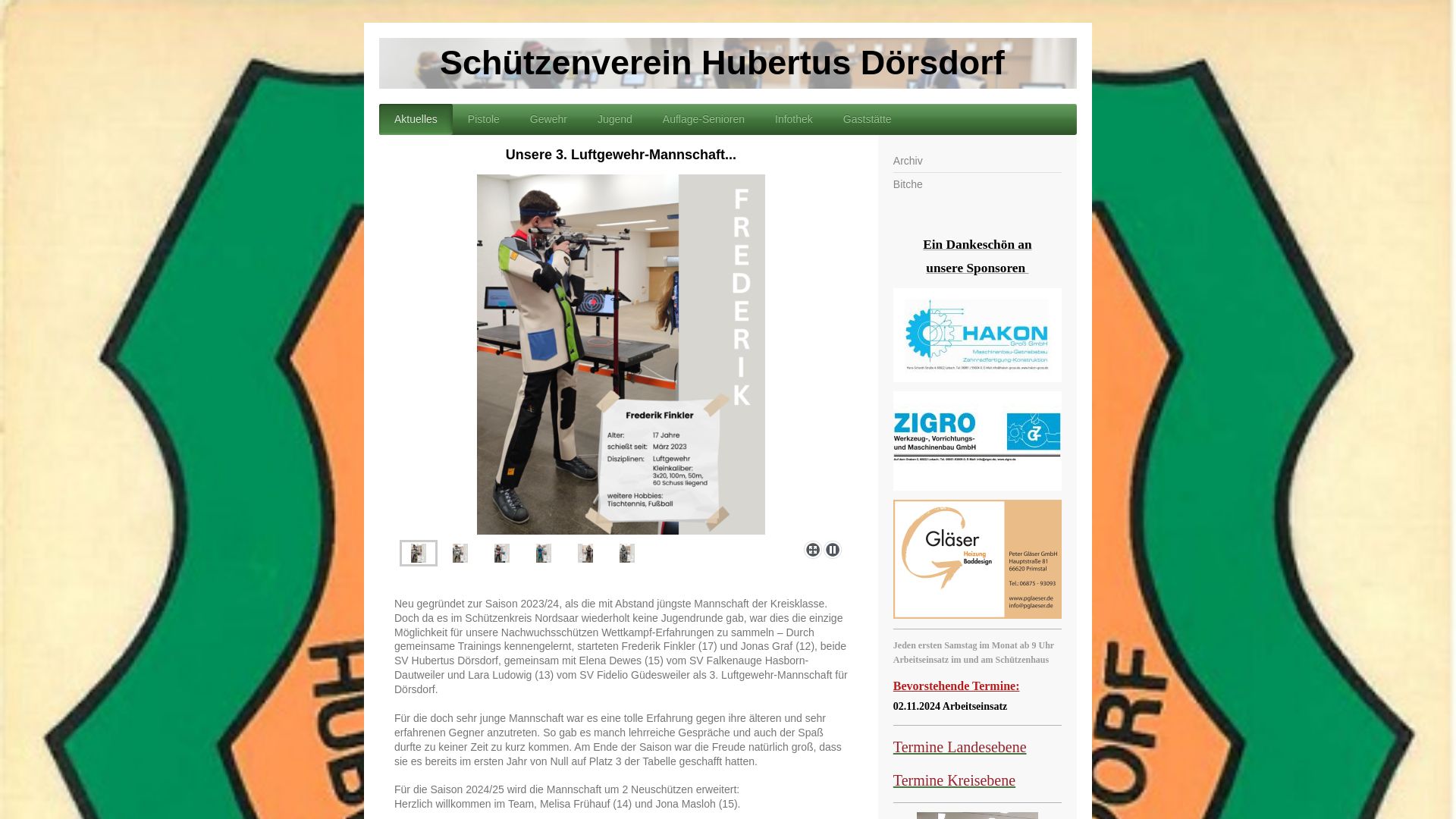 Schützenverein Hubertus 1957 e.V. Dörsdorf