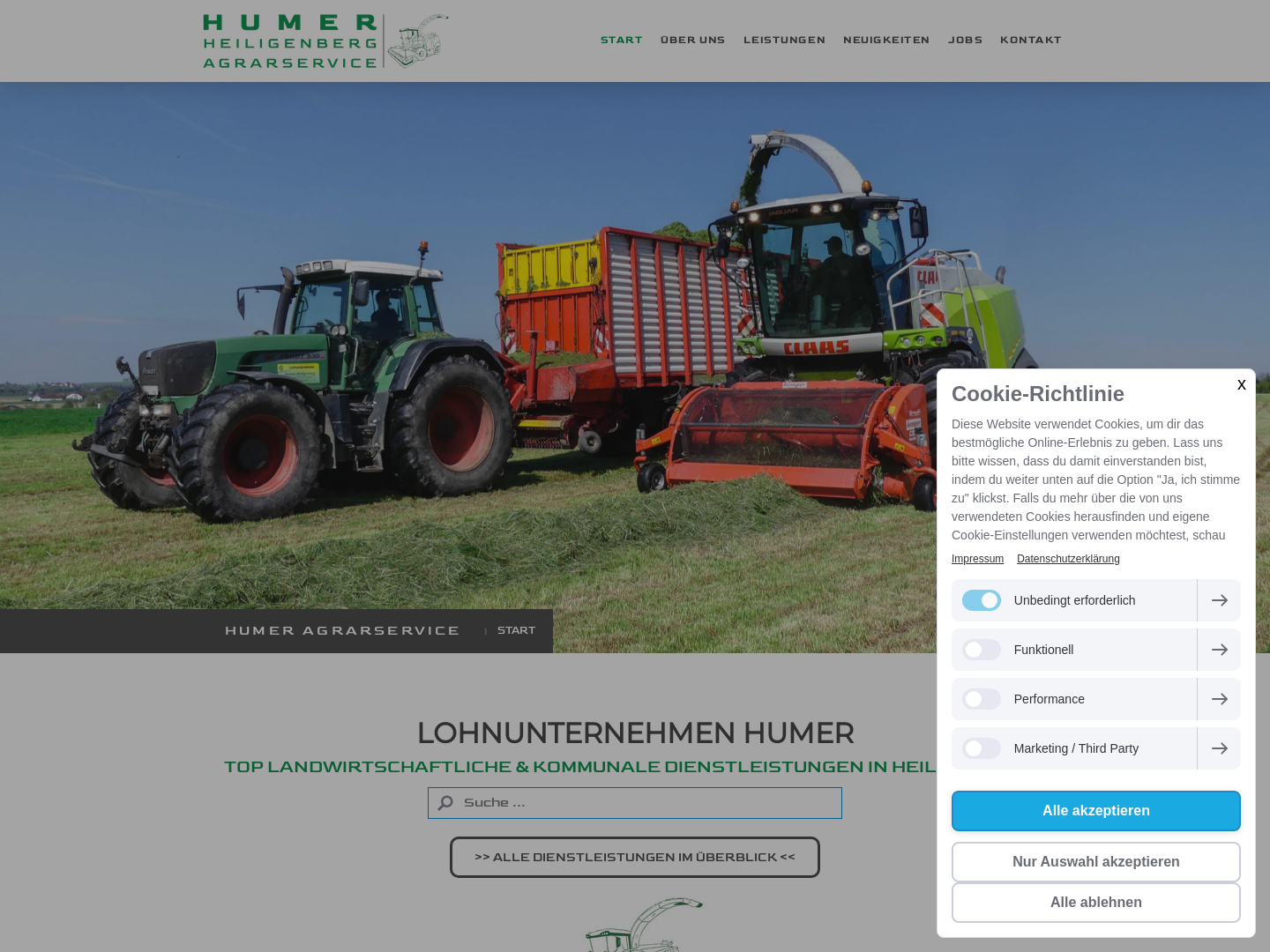 Humer Heiligenberg Agrarservice