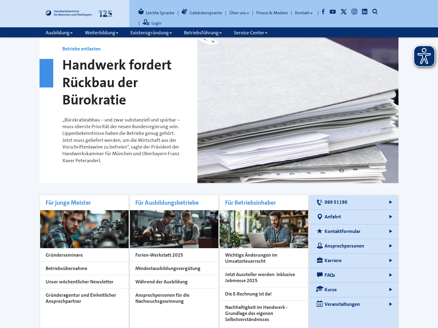 Handwerkskammer für München und Oberbayern