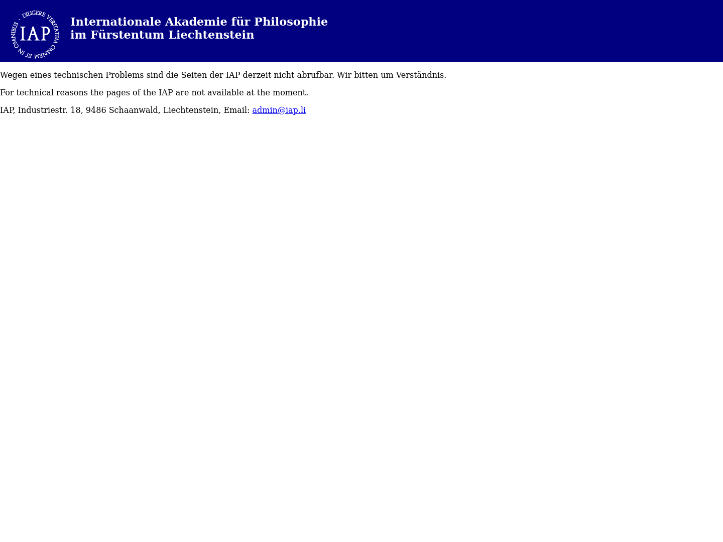Internationale Akademie für Philosophie