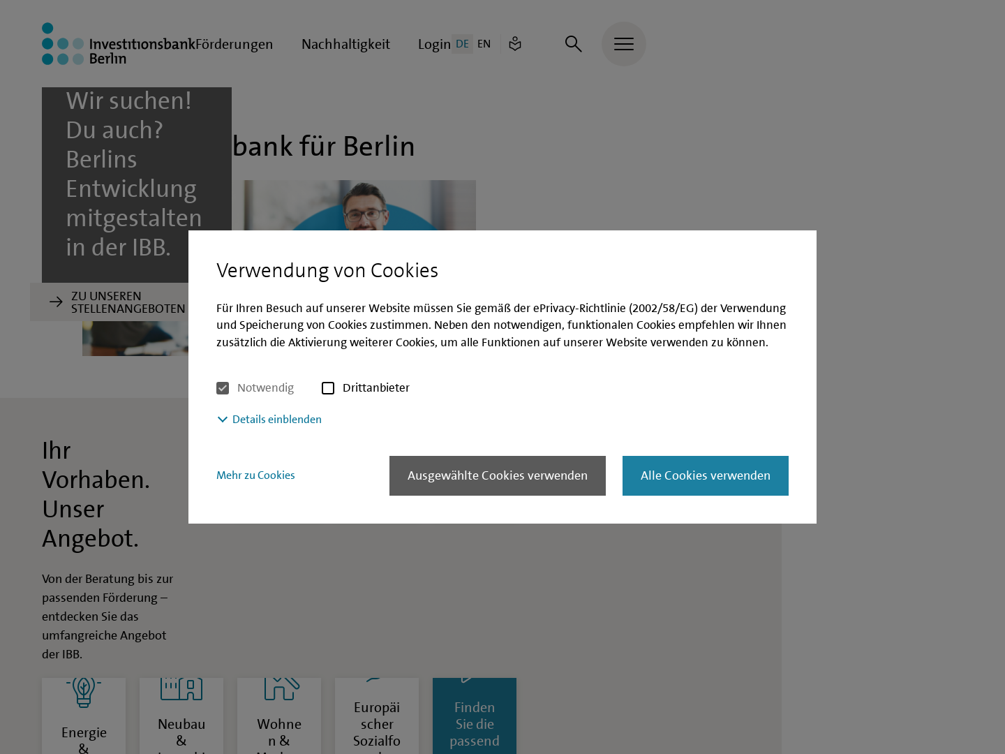 Investitionsbank Berlin (IBB)
