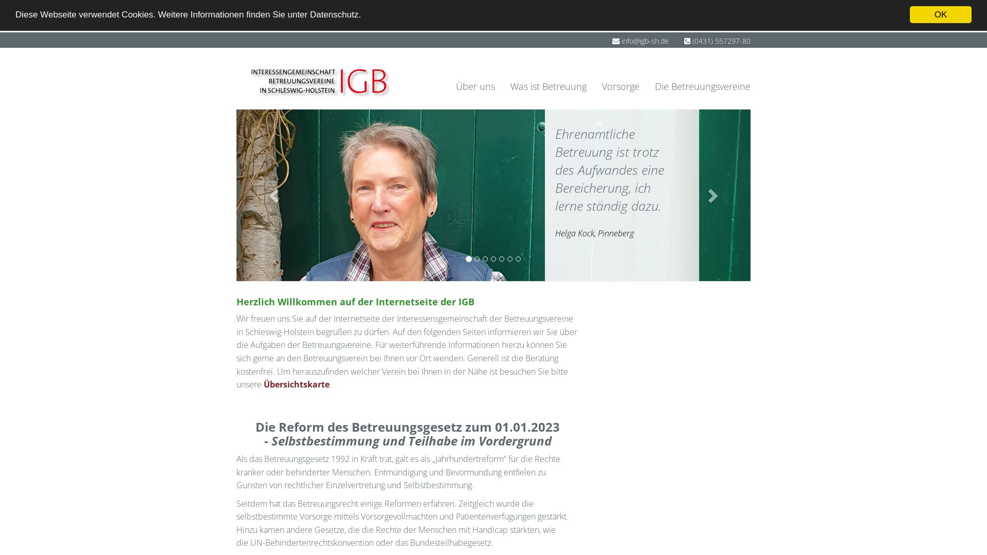 Interessengemeinschaft Betreuungsvereine in Schleswig-Holstein