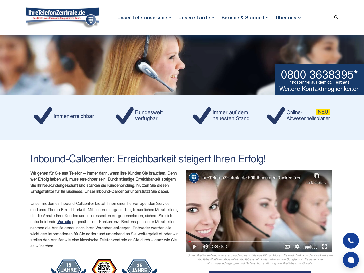 IhreTelefonzentrale.de, Inh. Gerd Bornwasser