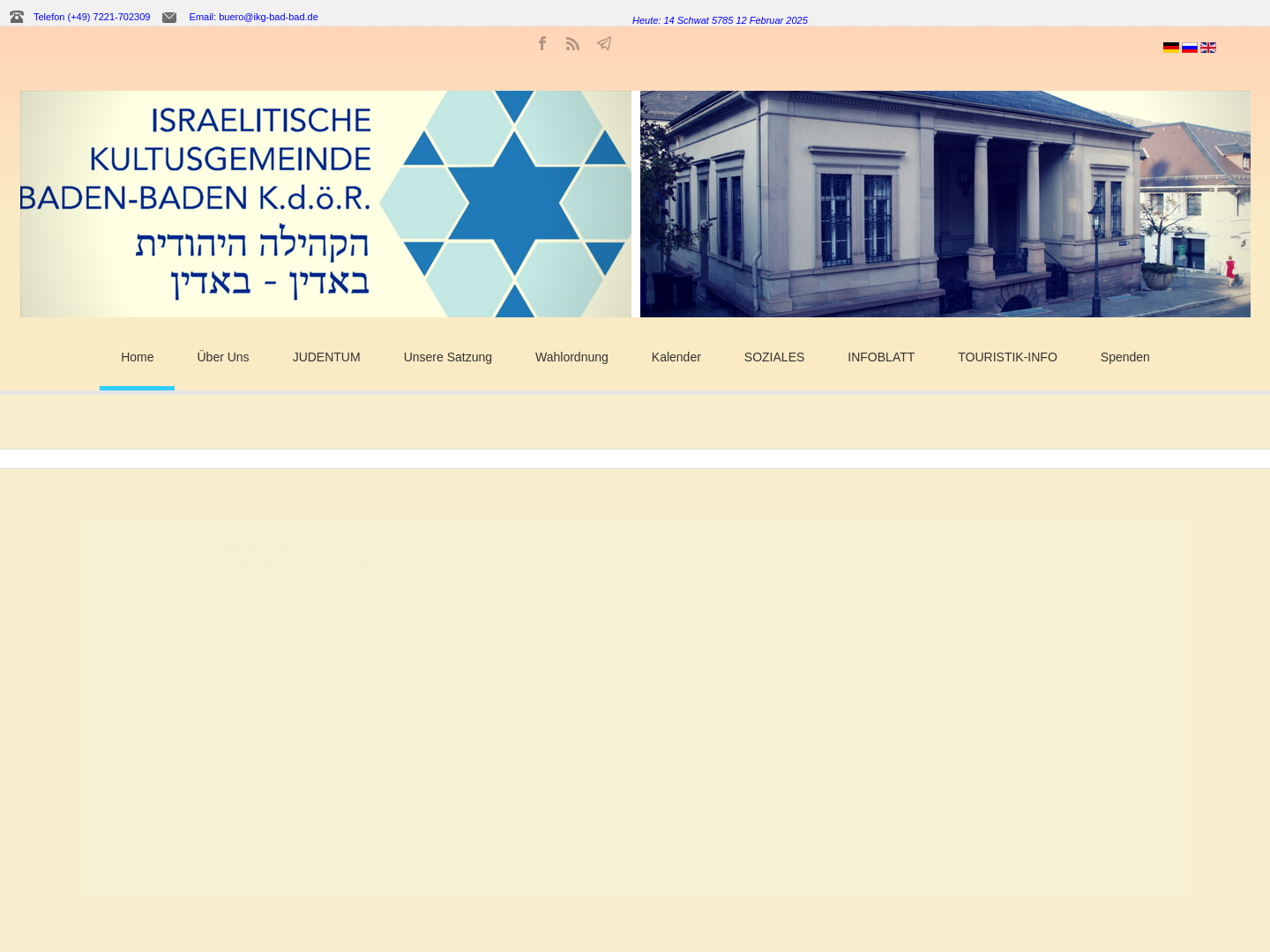 Israelitische Kultusgemeinde Baden-Baden