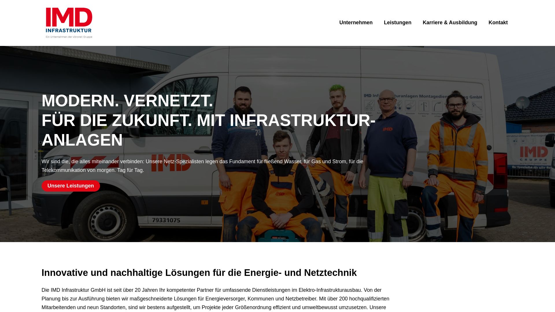 IMD Infrastrukturanlagen und Montagediestleistung GmbH