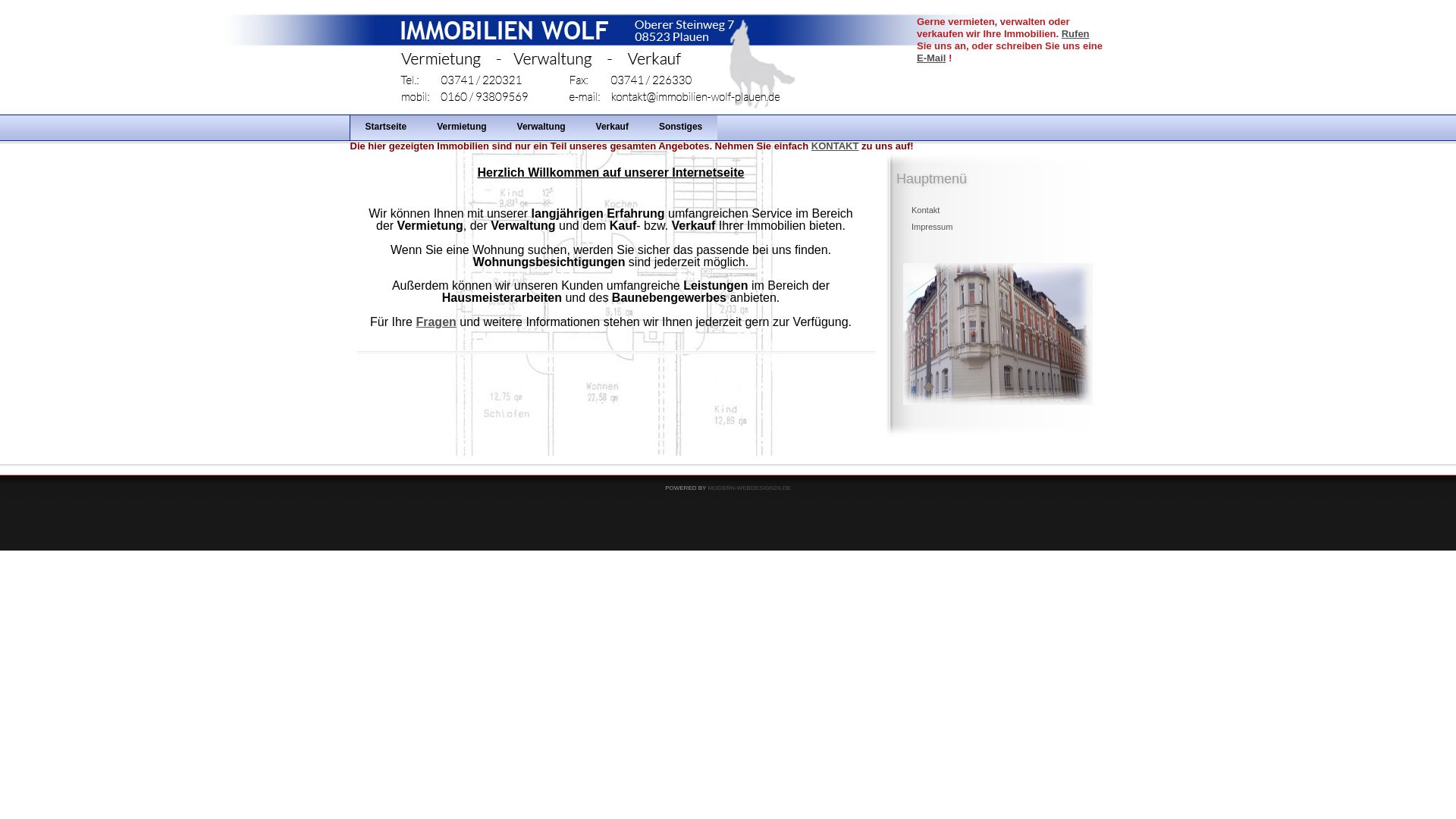 Immobilien Wolf - Inh. Carmen Wolf