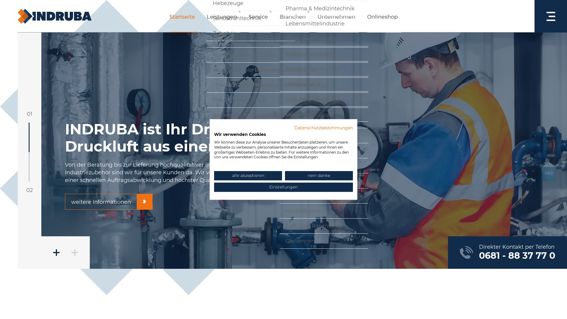 Indruba Drucklufttechnik GmbH Güdingen