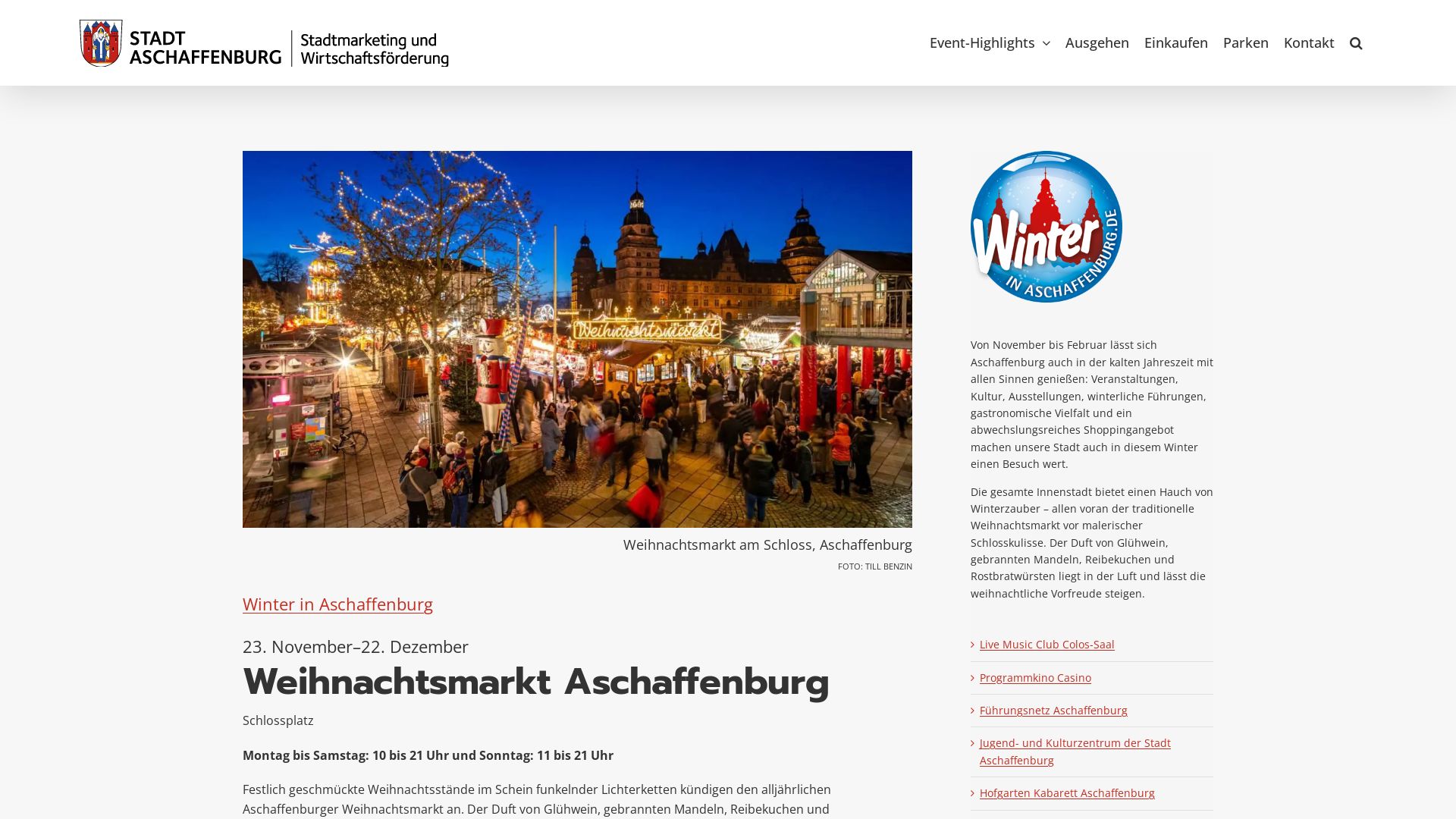 Förderverein Stadtmarketing Aschaffenburg
