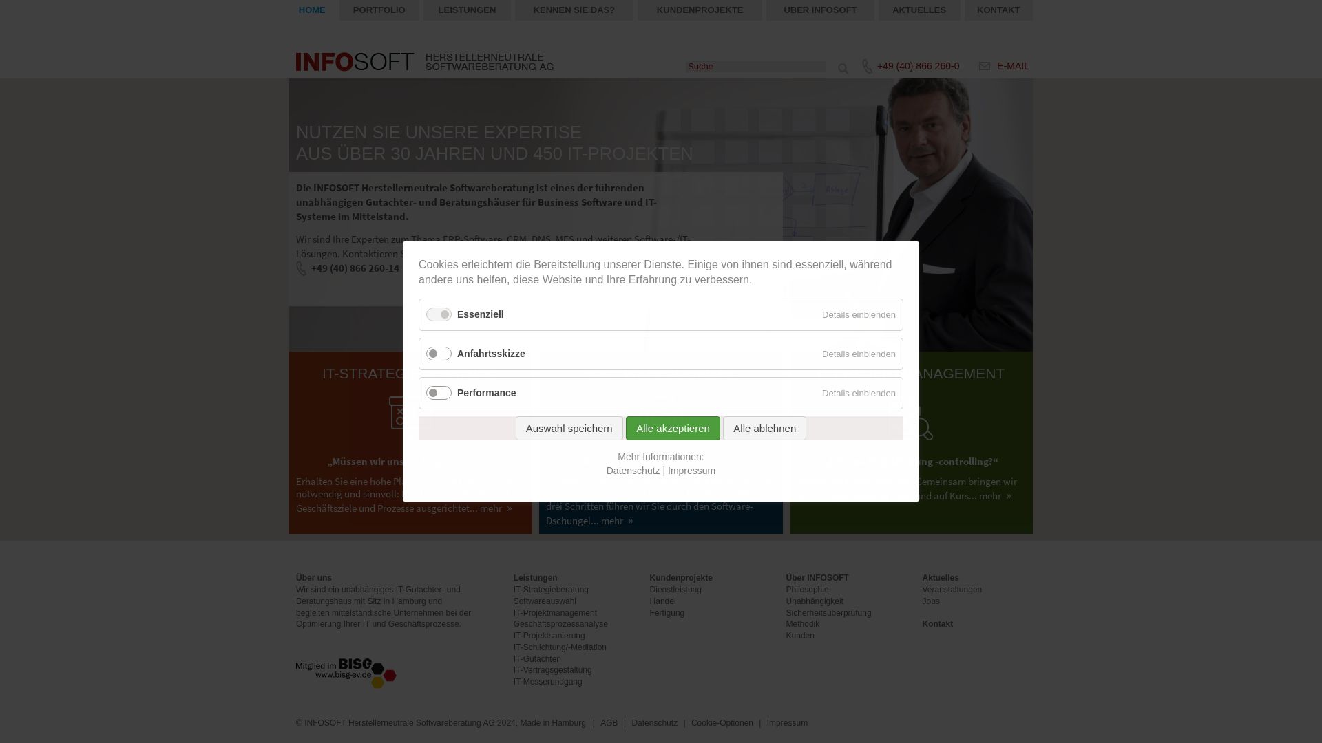 Infosoft Herstellerneutrale Softwareberatung AG