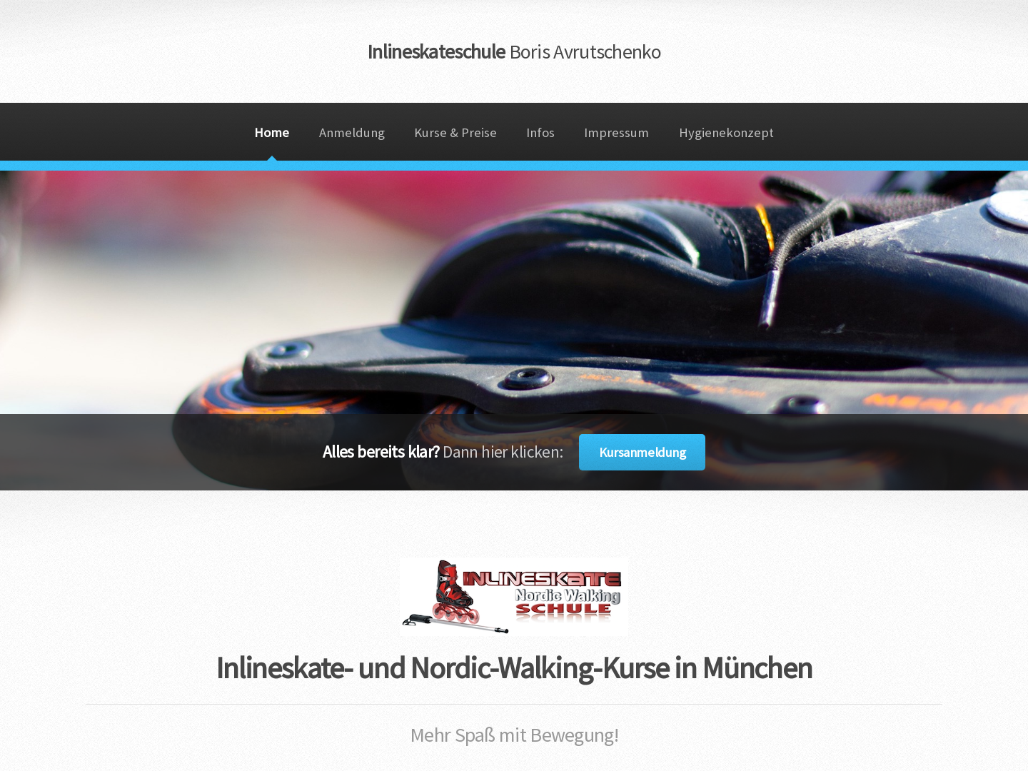 Inlineskate Schule Boris Avrutschenko