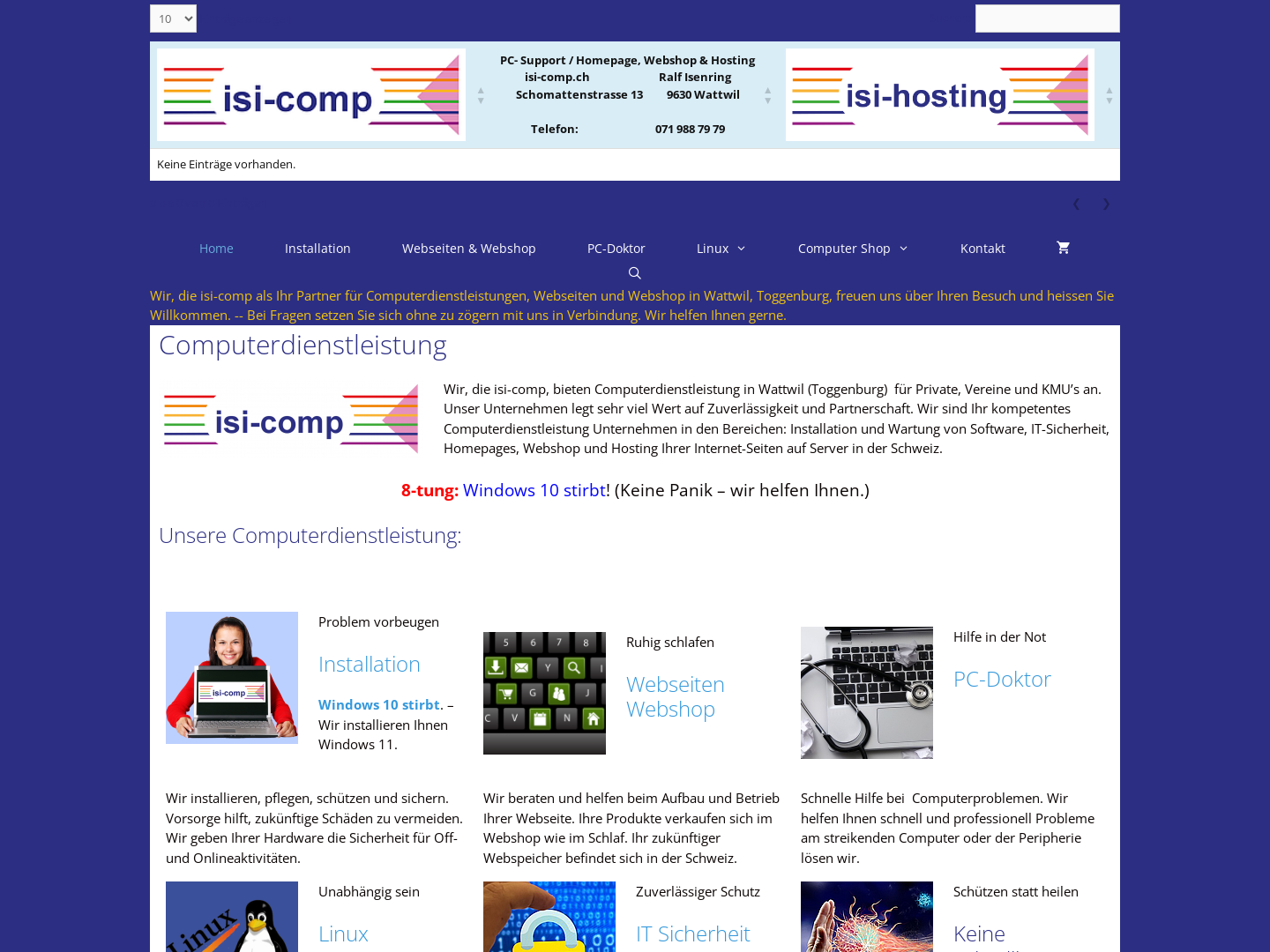 EDV-Dienstleistungen Isenring isi-comp