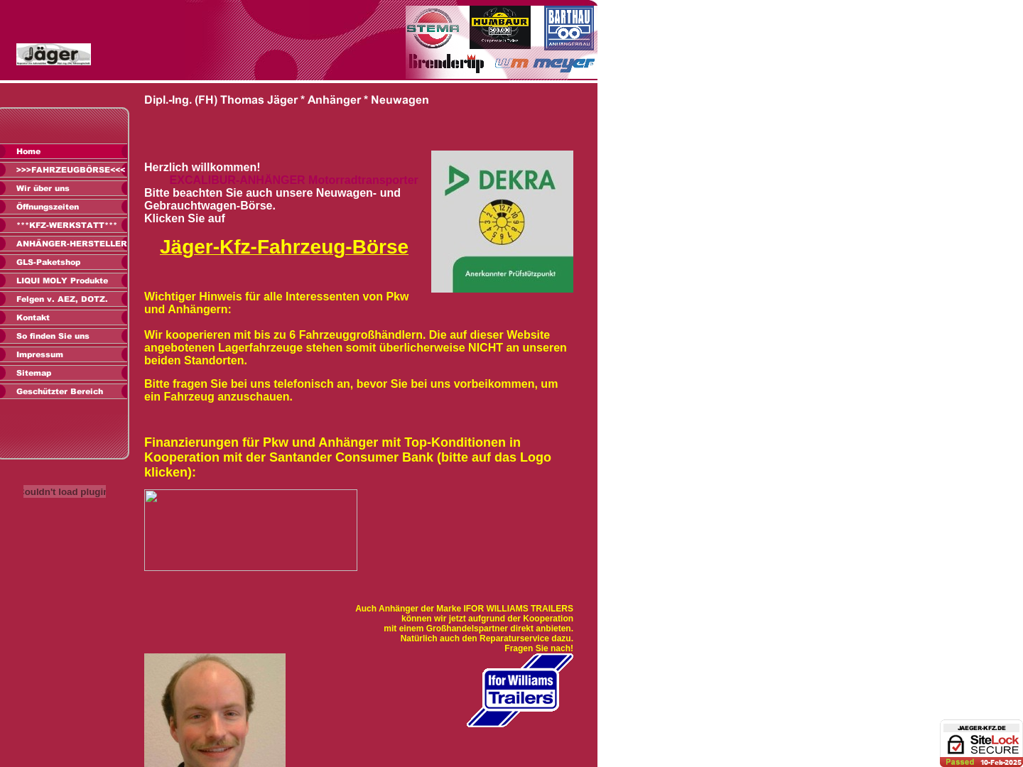 Dipl.-Ing. (FH) Thomas Jäger Fahrzeugtechnik