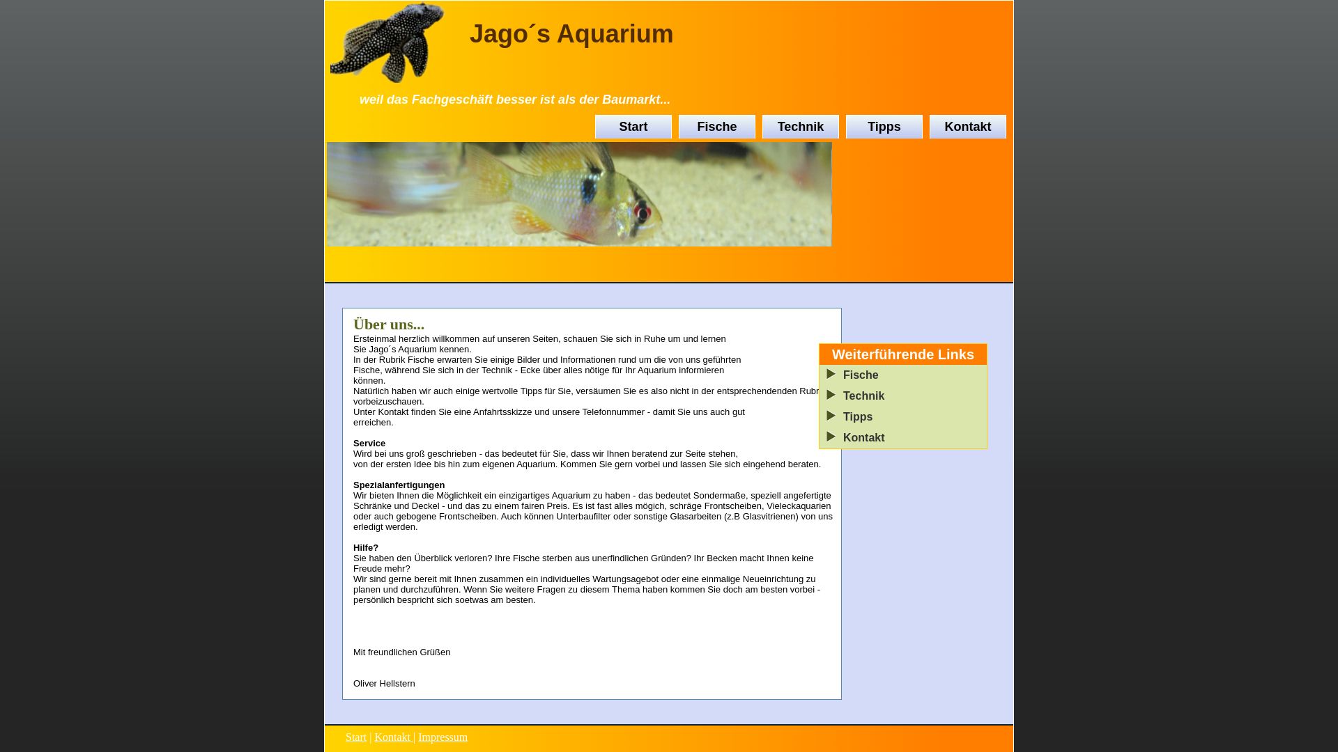 Jagos-Aquarium - Oliver Hellstern