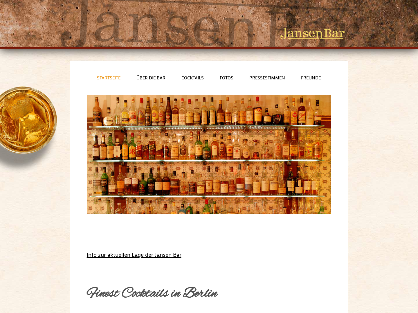 Jansen Bar, Cocktailbar - Inh. Manuel Kassel