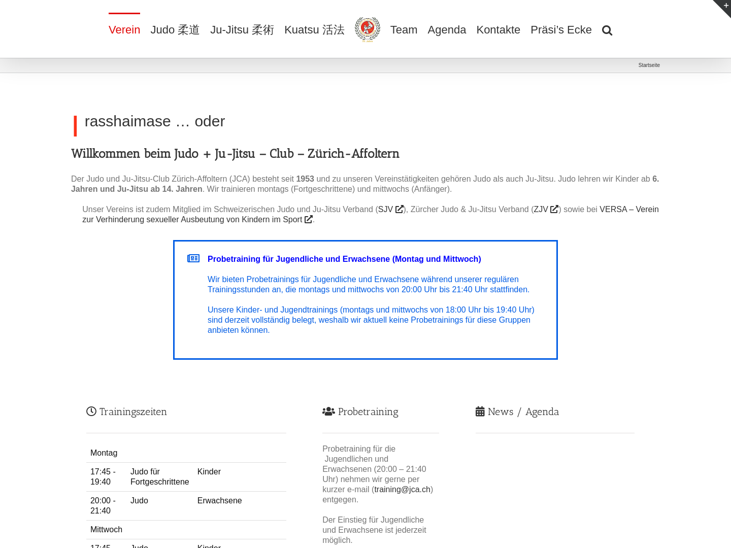 Judo Club Zürich-Affoltern
