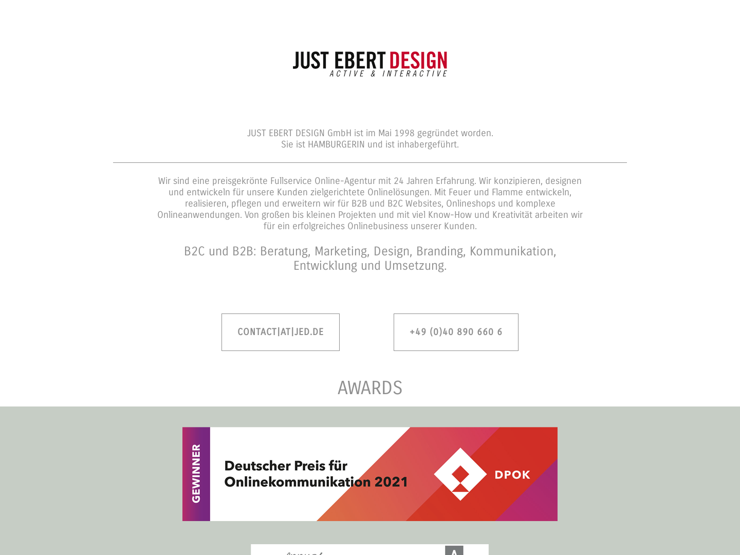 Just Ebert Design