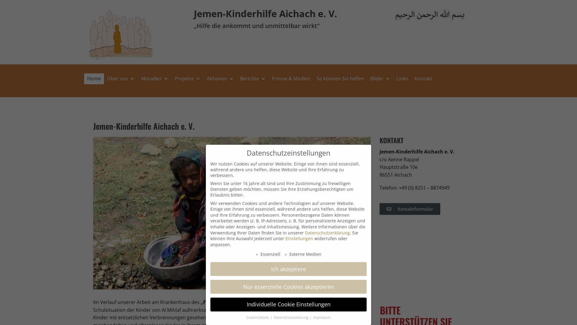 Jemen-Kinderhilfe Aichach e.V.