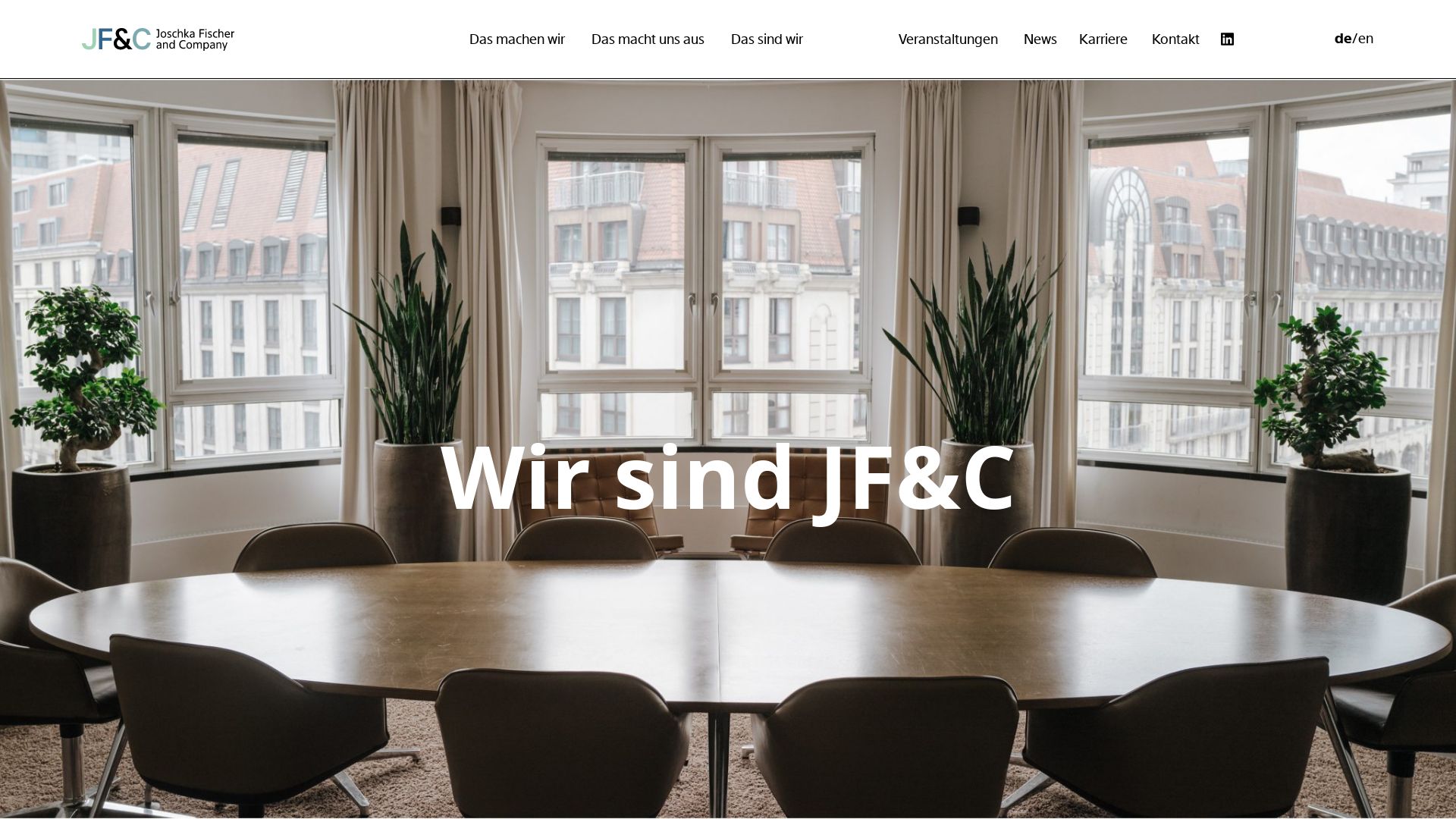 Joschka Fischer & Company